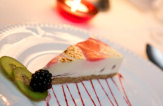 Red Rose Diner Cheesecake